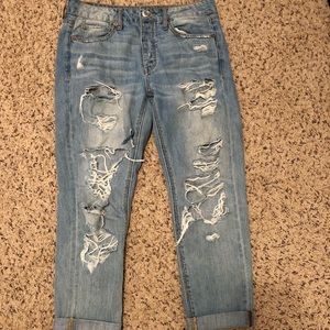American Eagle boyfriend jeans